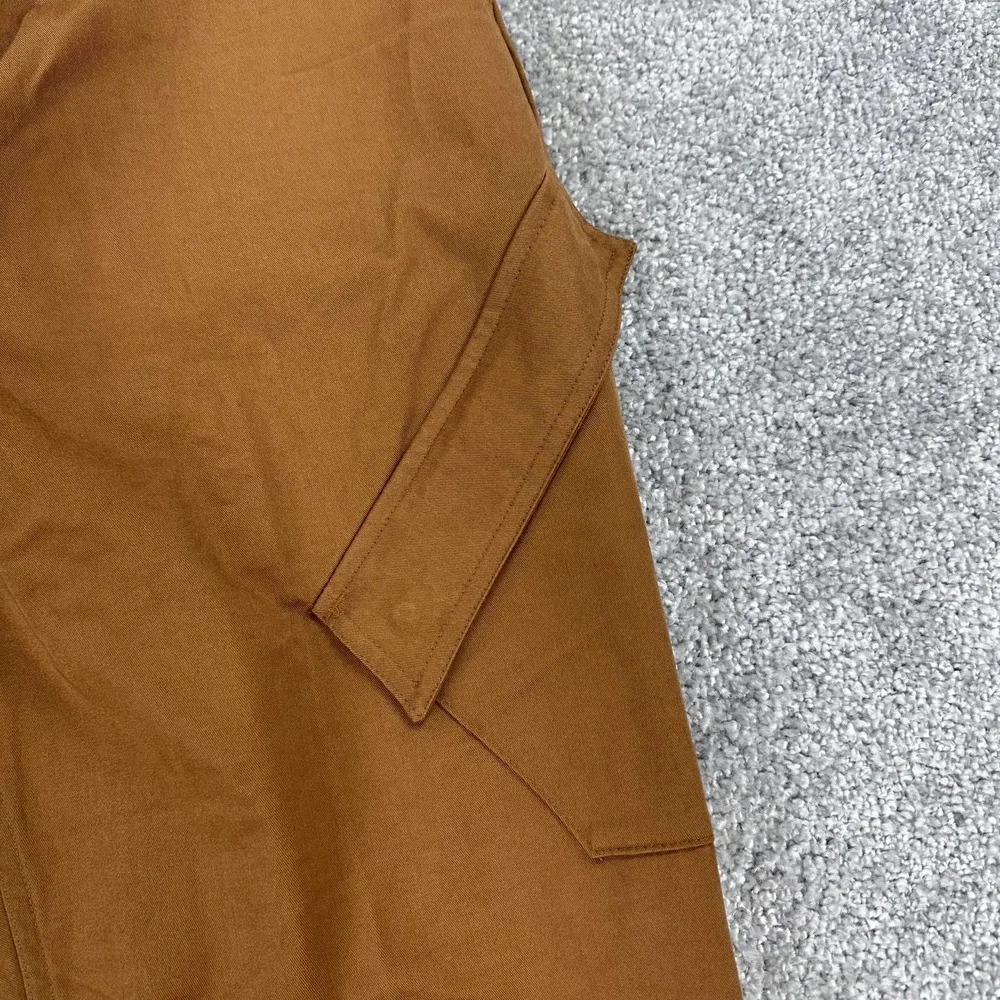 Jordan Cargo Pants Mens Medium Brown Stretch Drawcord Hem Utility FB7305-281